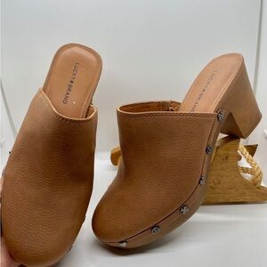 Lucky Brand Women's Brown Mules